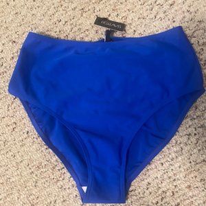 Fig Leaves "Rene" High Waist High Leg Brief Bikini Bottoms